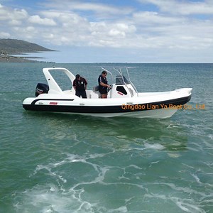 [Hot Item] Liya 25FT Commercial Inflatable Rib Boat with Twin Engines
