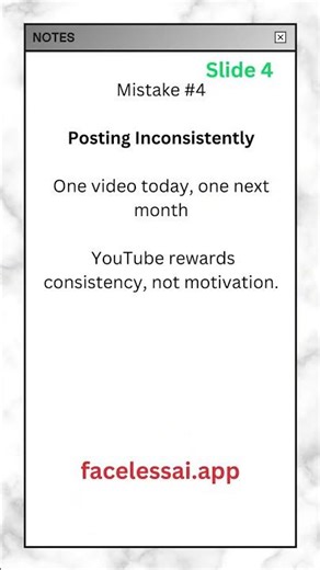 Don't make these YouTube mistakes.