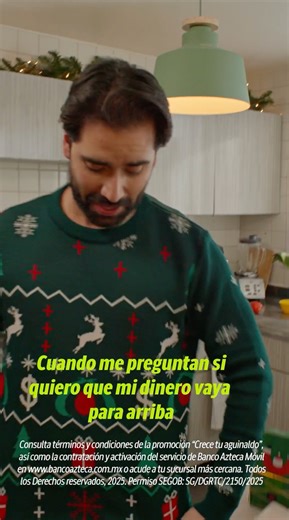 Así como él, no pierdas más tiempo y córrele a invertir con Banco Azteca, así participas por regalos diarios, semanales y hasta 1 millón de pesos mientras tu dinero va para arriba 💸🔝💚 Si quieres empezar, dale clic a este link: https://bit.ly/3K9egGV | Banco Azteca