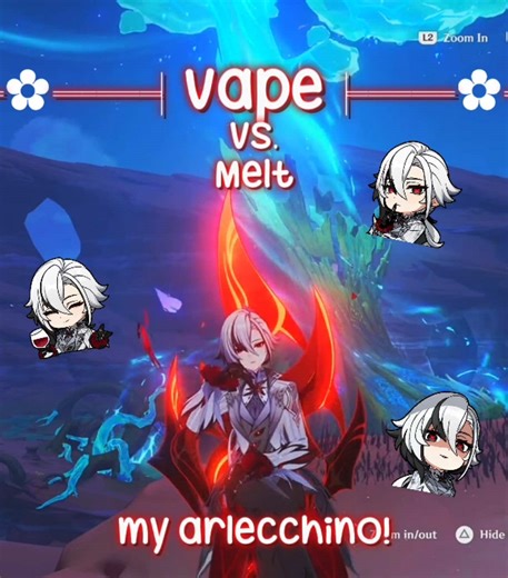 Vape vs Melt: Genshin Impact Showdown