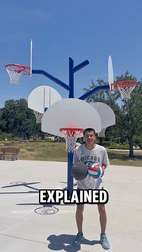 Halo Ball on Instagram: "Halo Ball explained for basketball lovers! 🤓☝️ - #haloball #dunk #basketball #game #sport #explained #talk #guys #outside #play #ballislife #volleyball #jump #baller #halo #newsport #alleyoop #dunking #rules #explore"