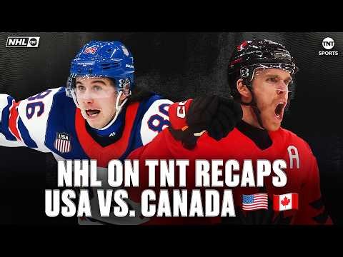 The NHL on TNT Crew Are Still Hype After Jack Hughes' Gold Medal Goal vs. Canada 😤