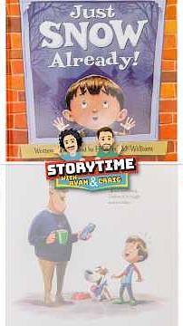 📚❄️NEW Ryan & Craig read-aloud Check out our channel for literally hundreds more!!! #kidsreadaloud