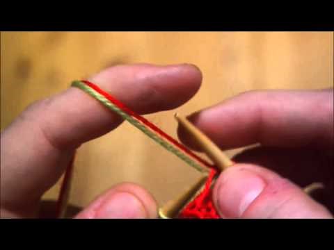 Hvordan dobbeltstrikke (how to doubleknitt)