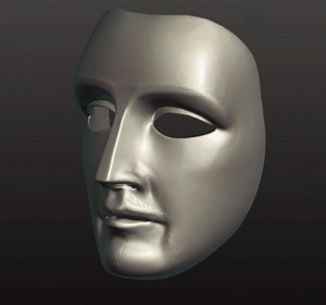 King Baldwin IV Mask W/ Facial Hair STL File | 3D Printing - Etsy
