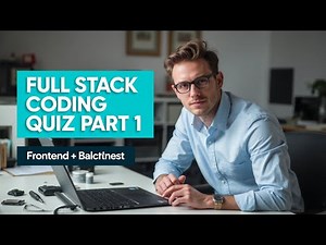 Full Stack Coding MCQ Quiz | Frontend + Backend Test | Part 1