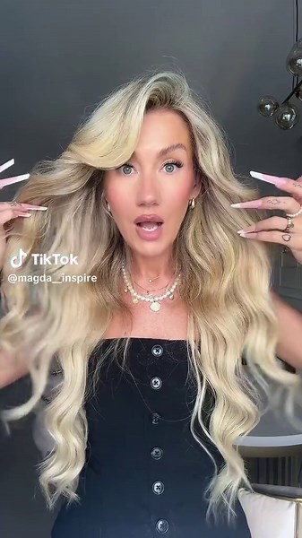 Tutorial na piękne fale i objętość włosów