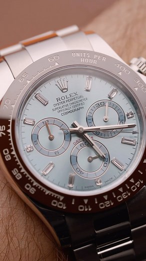 26 reactions · 3 comments | Introducing the #Rolex Daytona Ice Blue...