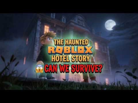 The Haunted Roblox Hotel Story 😱 Can We Survive?