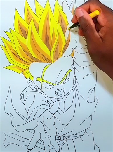 Trunks Drawing: Stunning Fan Art Inspired by Dragon Ball