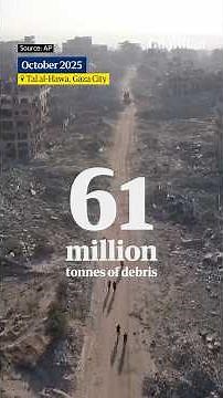 How long will it take to recover bodies from the rubble in Gaza?