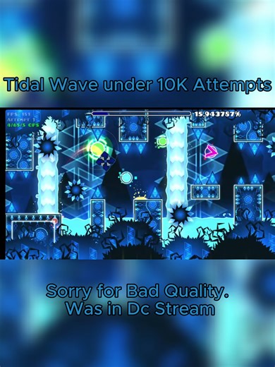 Tidal Wave Challenge Under 10K Attempts