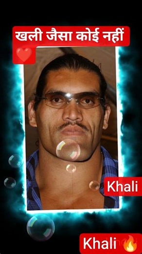 The one and only The Great Khali 🔥 #khali #wwe #facts