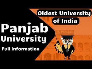 Panjab University | Admission Process | Courses | Fee Structure | Placement