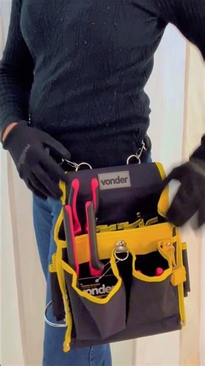 Electrician's Bag for Storing Tools and Accessories
