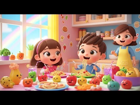 This Is the Way – Dinner Time Song for Kids
