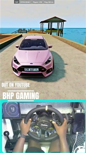 Ford Focus RS BeamNG Mod Test