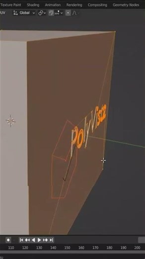 3d polyvista logo design | blender 3d