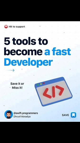 5 tools to become a fast Developer #programmingtips #programmer #programming #ethioprogrammer #ethiodevloper #hacker #ethiohacker #python #ethio #learnpython #pythontutorial #pythonprogramming #pythonforbeginners #ethiopianpython #pythonbasics #pythoncourse #python3 #ethioprogramming #ethioprogrammer #ethiopianprogrammer #ethiogamer #ethio #abyssiniaethiogamer #typesofsoftwareprogrames #fullstackdeveloper #webdeveloper #fullstackdeveloperroadmap #frontenddeveloper #frontenddeveloper #developer #