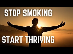 QUIT SMOKING NOW! | Subliminal Sleep Suggestions With Rain for Sleep