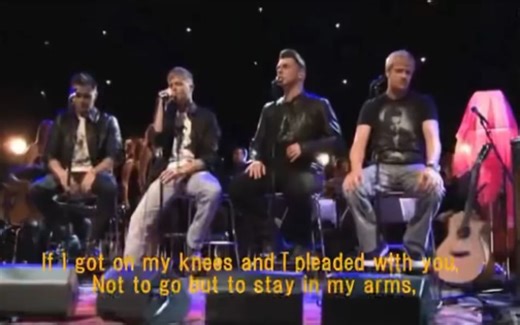 【Westlife】Please Stay - live(英文歌词)