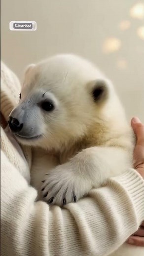 Meet the Cutest Polar Bear Cub 🐾