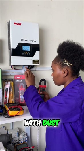 Keep Your Solar Inverter HEALTHY: Easy Checks & Tips! #shorts