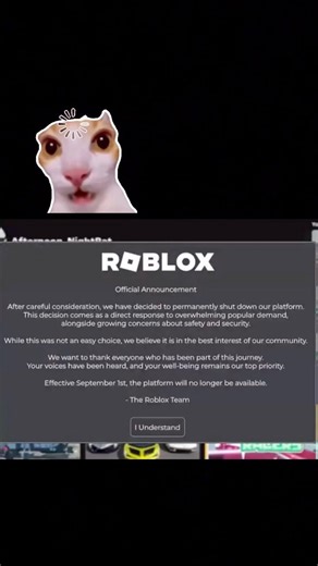 Roblox is shutting down? #roblox #shutdown #end #true?