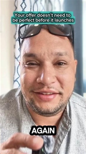 The Perfect Offer Won’t Launch Itself #motivation #overcomeoverthinking