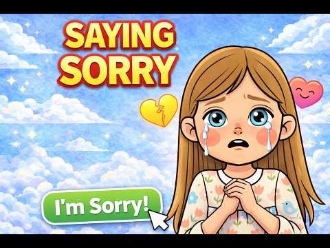 Why Saying Sorry Matters 💛 | Kids Learning Video