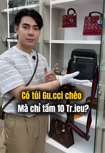 Túi Gu chéo đẹp như vầy mà chỉ hơn 10 Tr.ieu?? #saintdetiamo #highend #review #saigon #saigon