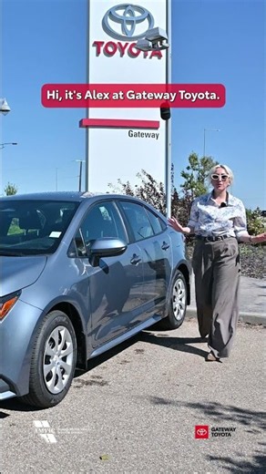 2026 Toyota Corolla LE Standard Package Walkthrough in Celestite! | Gateway Toyota in Edmonton