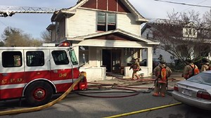 Sayler Park home damaged by fire