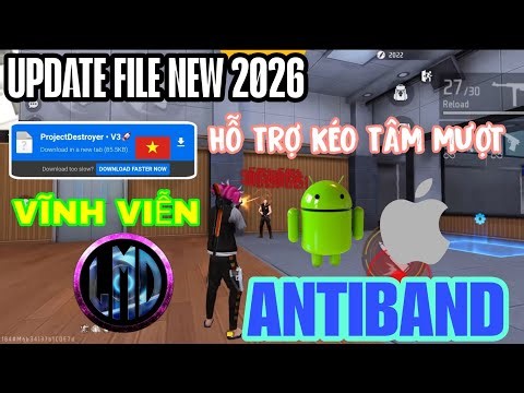 REGEDIT OB52 | Kéo Nhẹ Ghìm Cổ – Shot Mượt Dễ Full Đỏ, Phiên Bản Hỗ Trợ Kéo Tâm Mới Nhất 2026