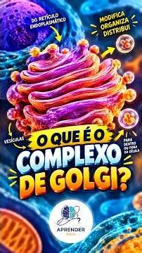 O que é o complexo de Golgi?#citología #biologia