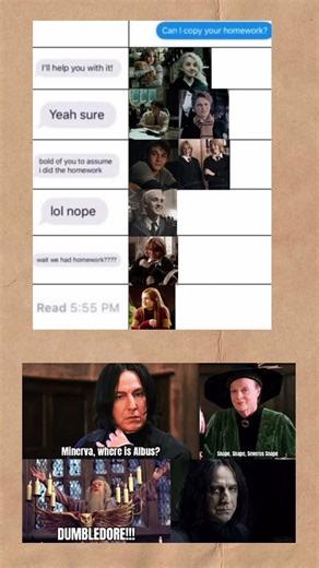 Can I Copy Your Homework? | Wizard School Edition 😂⚡ #shorts #meme #harrypotter
