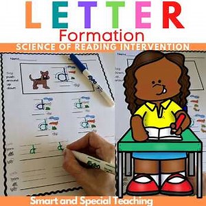 Letter Recognition Activities and Letter Formation Orton Gillingham RTI
