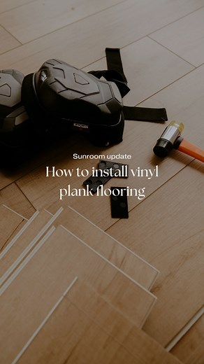 Sarah Gonzalez | DIY Home Projects on Instagram: "How we installed our vinyl plank flooring from @coretecfloors #coretecflooring #calypsooak #floorinstallation #luxuryvinylplank #diyhomerenovation #homerenovation #firsttimehomebuyer #minnesota #husbandandwifehomereno #1970srenovation"