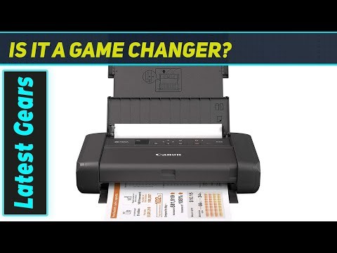 `Canon PIXMA TR150: The Best Portable Printer for Travel & Remote Work