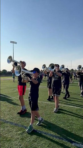 Hudsonville High School marching band kicks off the season with gratitude