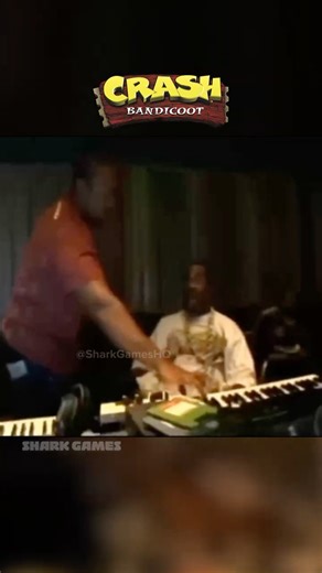 Busta Rhymes discovers the Crash Bandicoot theme #crashbandicoot #crash #gaming