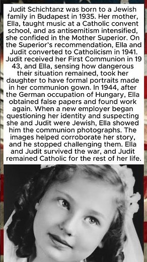 A First Communion Photo That Helped a Jewish Girl Survive WWII