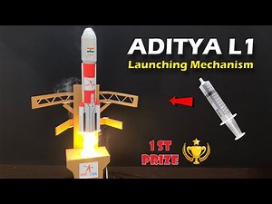 ADITYA L1 Working Model || Chandrayaan-3 Working Model || Chandrayaan Project For School || Rocket