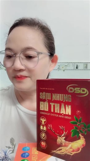 TPBVSK Viên Bổ Thận DSD Sâm Nhung Bổ Thận hỗ trợ bổ huyết, dưỡng thận, cải thiện đau lưng mỏi gối. Hộp 1 lọ x 60 viên