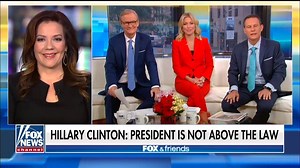 Molly Hemingway reacts after Hillary Clinton tweets ‘the president is not above the law’: “She is in fact the last person who should be talking about whether people are above the law” | Fox & Friends