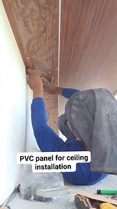 42K views · 302 reactions | PVC panel installation for ceiling installation #followersreelsfypシ゚viralシfypシ゚viralシalシ | EDO tv | Facebook