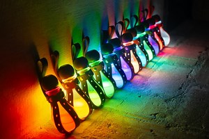 Glowing Light Elixir in Small Potion Bottle With Leather Holster, USB Rechargeable - Etsy