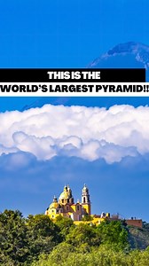 Did you know the world’s LARGEST pyramid is in Cholula, Mexico?! 🇲🇽 And it’s hidden under this hill! #travelmexico #visitmexico #mexicomagico #cholula | Tourist to Local