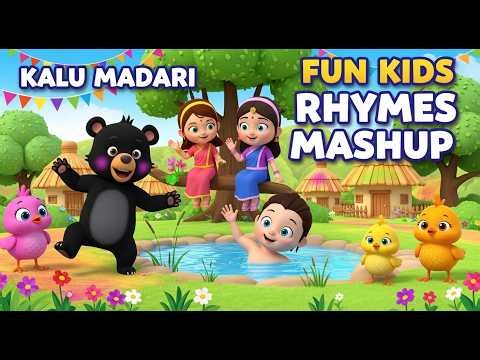 Top 10 Hindi Nursery Rhymes For Kids | Best Hindi Kavita Collection | zuzu sprakstudio