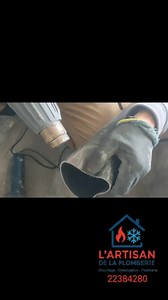 تصليح تيب pvcمكسر بطريقة إحترافية Réparation professionnelle d'un tube pvc cassé #plumbing #سباكة #Msaken #Sousse #lifestyle #travaux | L 'Artisan de la Plomberie